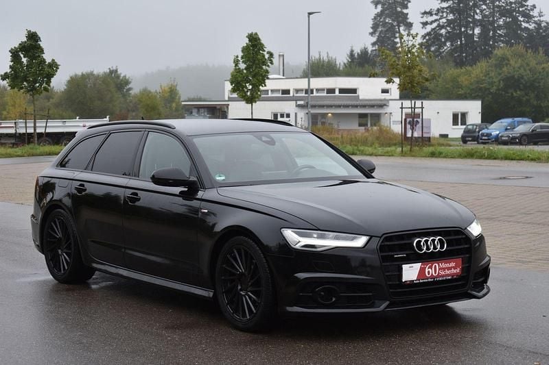 Schwarz Gebraucht 2017 Audi A6 S-Line Kombi | 21.900 € (Etwas zu teuer) - Bild 1/4