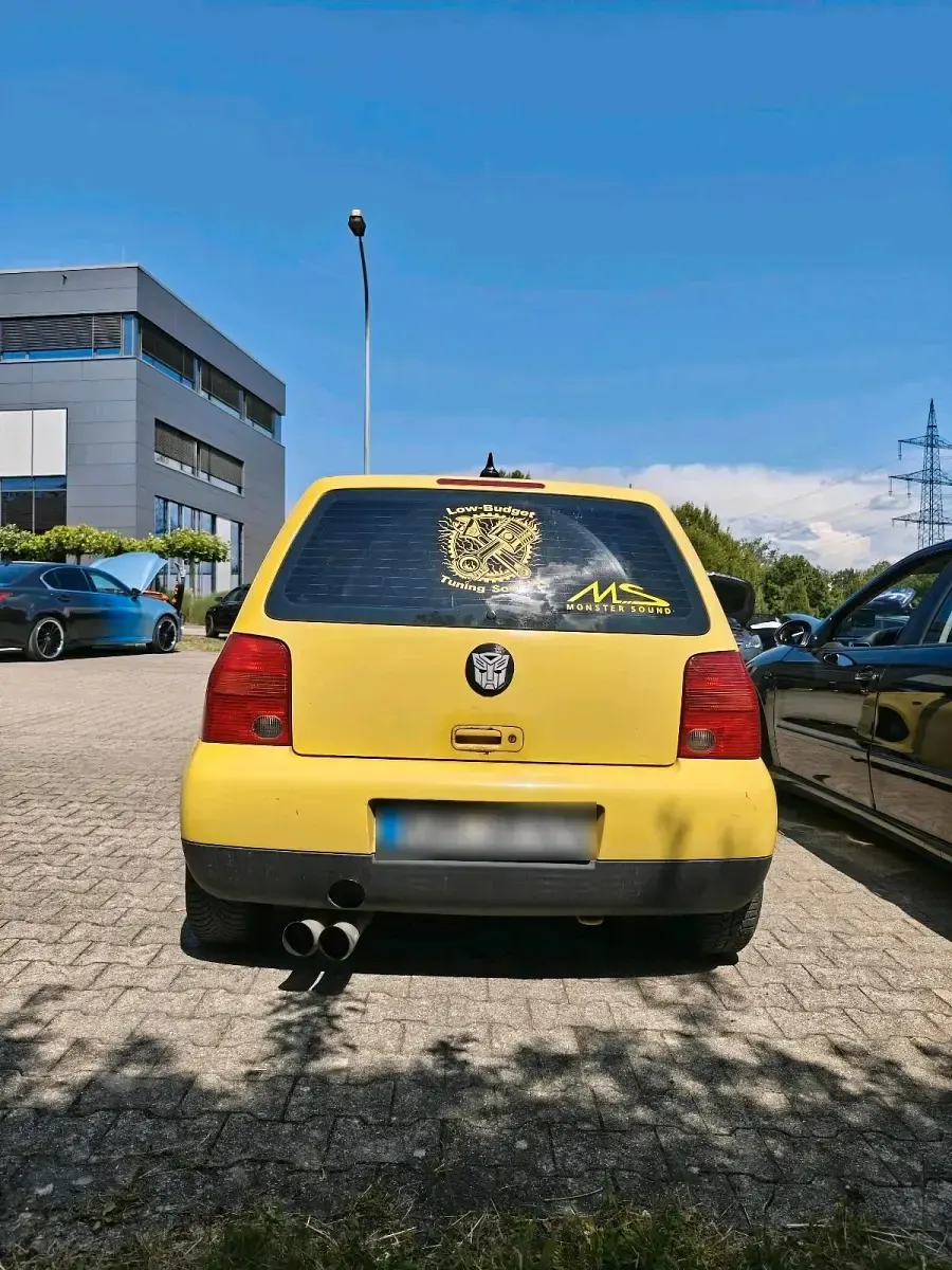 Gebraucht VW Lupo 50 PS (36 kW) 1999 Gelb Kleinwagen