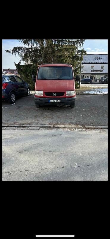 Gebraucht Opel Movano 80 PS (58 kW) 2000 Rot Van / Kleinbus