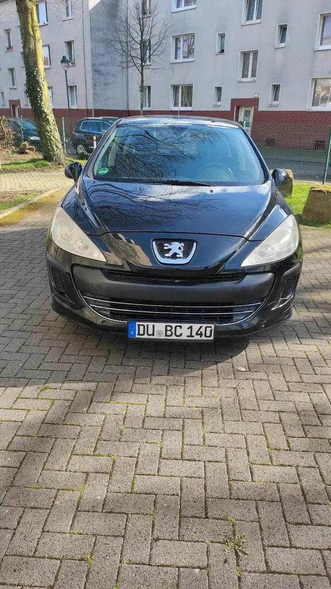 Gebraucht Peugeot 308 120 PS (88 kW) 2007 Schwarz Kleinwagen