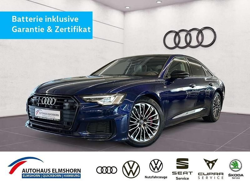 Navarrablau metallic Gebraucht 2020 Audi A6 S-Line Limousine | 43.680 € (Teuer) - Bild 1/3