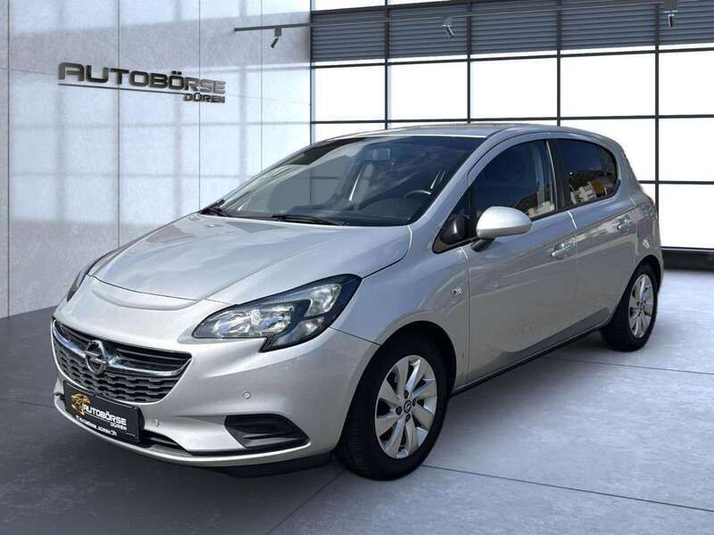 Argon silber/ice silver (m2) Gebraucht 2015 Opel Corsa Edition Limousine | 7.399 € (Fairer Preis) - Bild 1/4