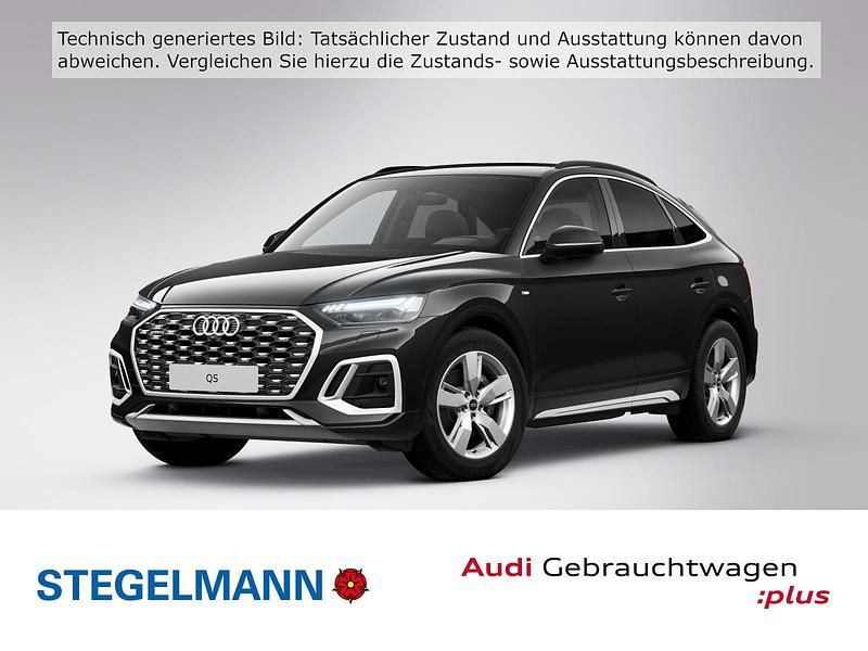 Schwarz Gebraucht 2025 Audi Q5 Sportback S-Line SUV | 49.770 € (Superpreis) - Bild 1/4