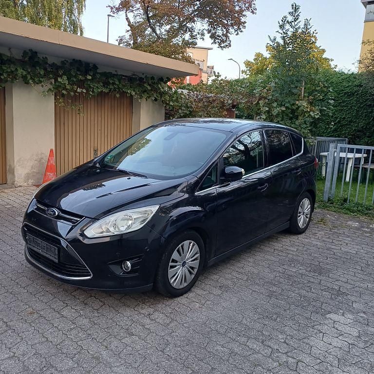 Schwarz Gebraucht 2012 Ford C-MAX Titanium Van / Kleinbus | 4.300 € (Fairer Preis) - Bild 1/4