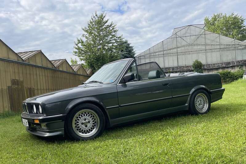 Grau Gebraucht 1986 BMW 325 Cabriolet Cabrio | 42.500 € - Bild 1/4