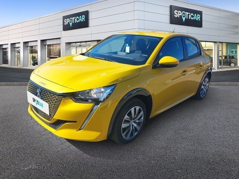 Faro gelb (metallic) Gebraucht 2021 Peugeot e-208 Active Kleinwagen | 13.990 € (Guter Preis) - Bild 1/4