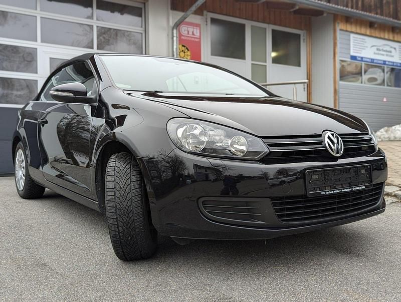 Gebraucht VW Golf Cabriolet 105 PS (77 kW) 2013 Schwarz Cabrio