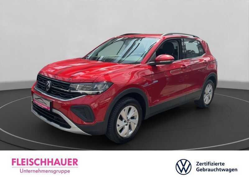 Rot Gebraucht 2024 VW T-Cross Life SUV | 21.980 € (Fairer Preis) - Bild 1/4