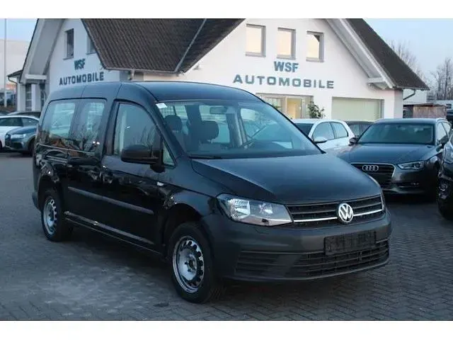Gebraucht VW Caddy Maxi 150 PS (110 kW) 2020 Deep black Van / Kleinbus