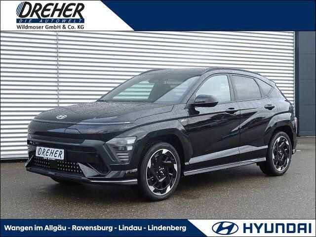 Abyss black Neu 2025 Hyundai Kona N Line SUV | 38.890 € (Fairer Preis) - Bild 1/4