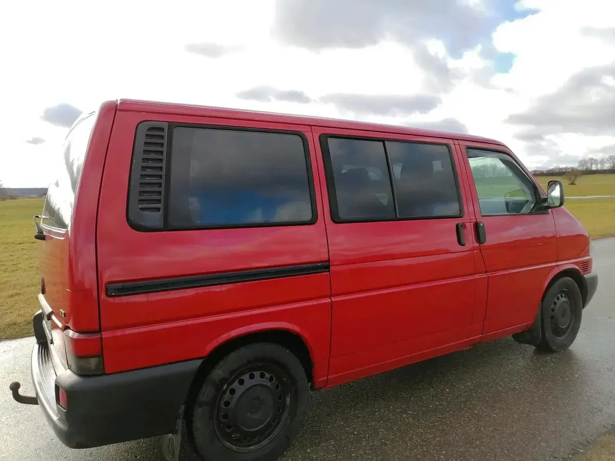 Gebraucht VW T4 1999 Rot Van