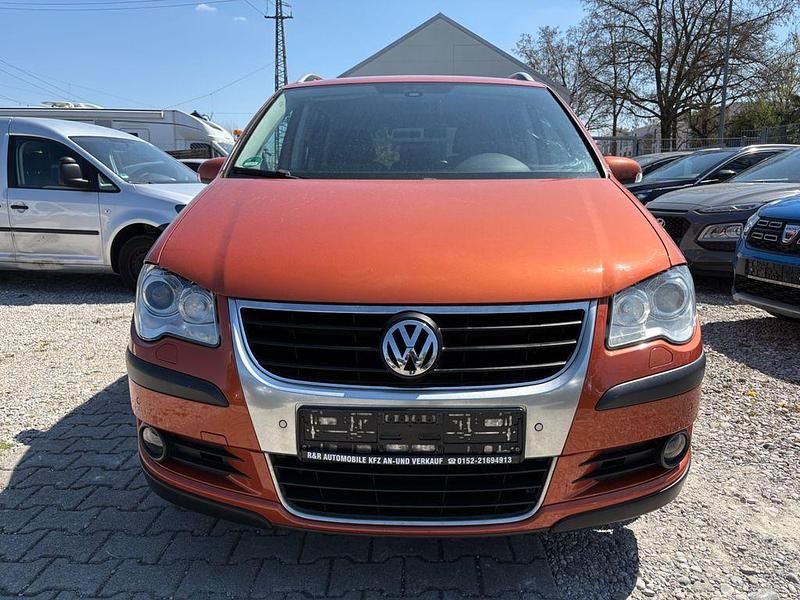 Gebraucht VW Touran Cross 140 PS (102 kW) 2008 Orange Van / Kleinbus