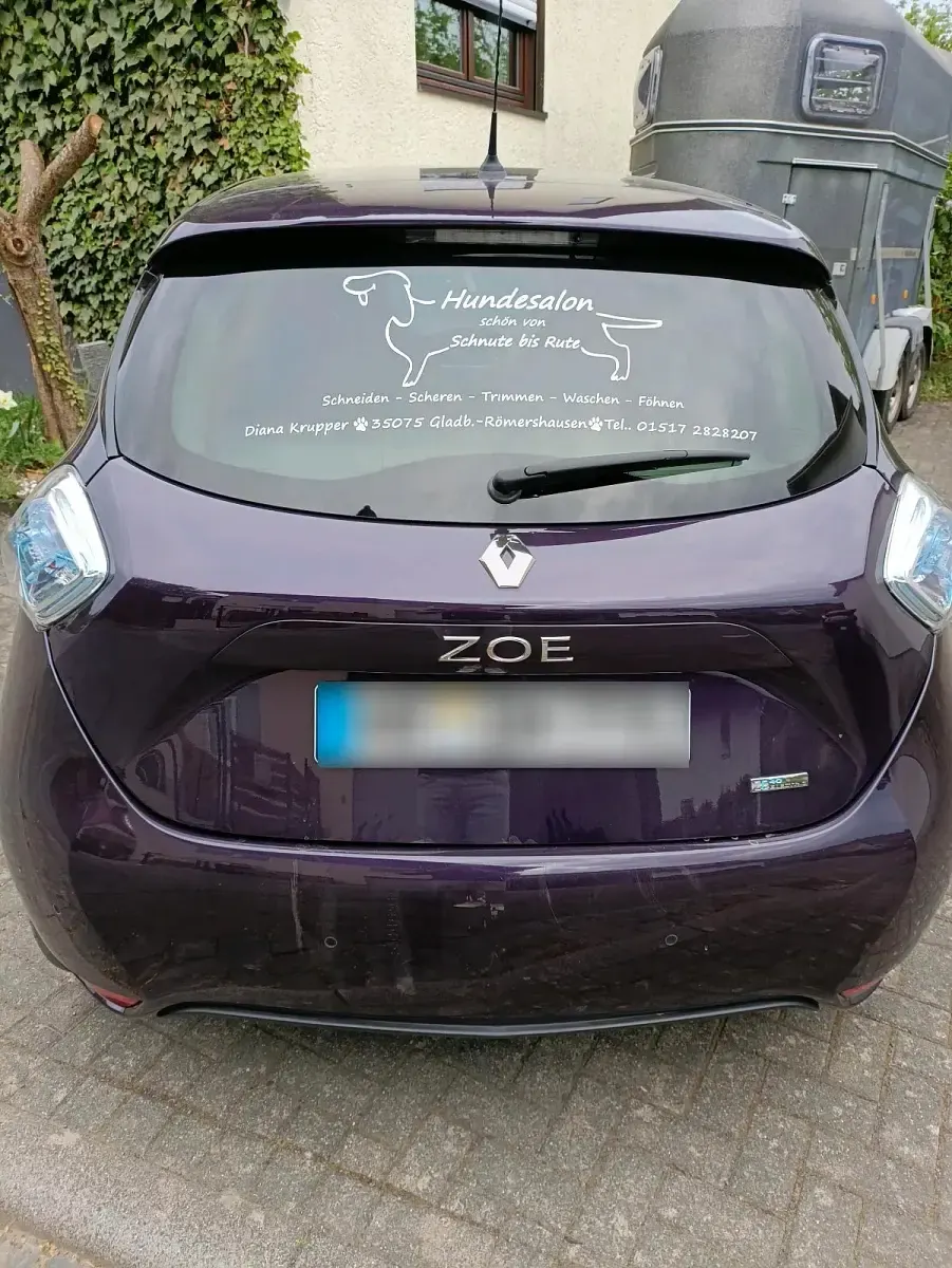 Używany Renault Zoe LIMITED 55 kW (75 KM) 2019 Purpurowy Hatchback