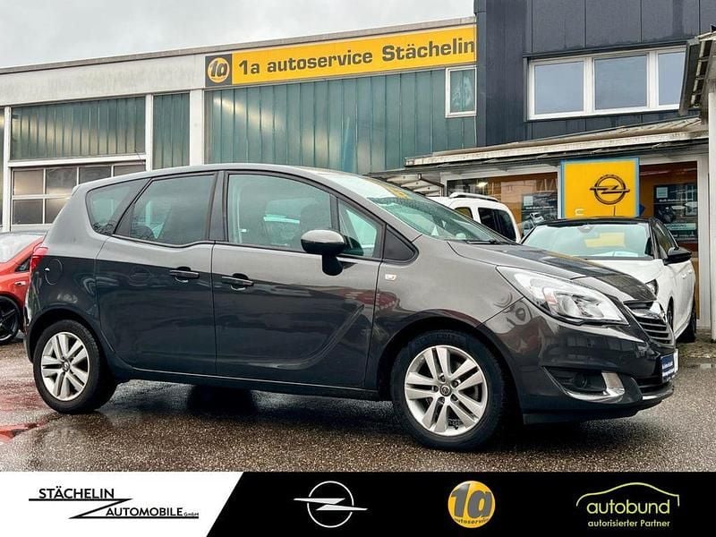 Grau Gebraucht 2015 Opel Meriva Style Van / Kleinbus | 8.990 € (Fairer Preis) - Bild 1/4