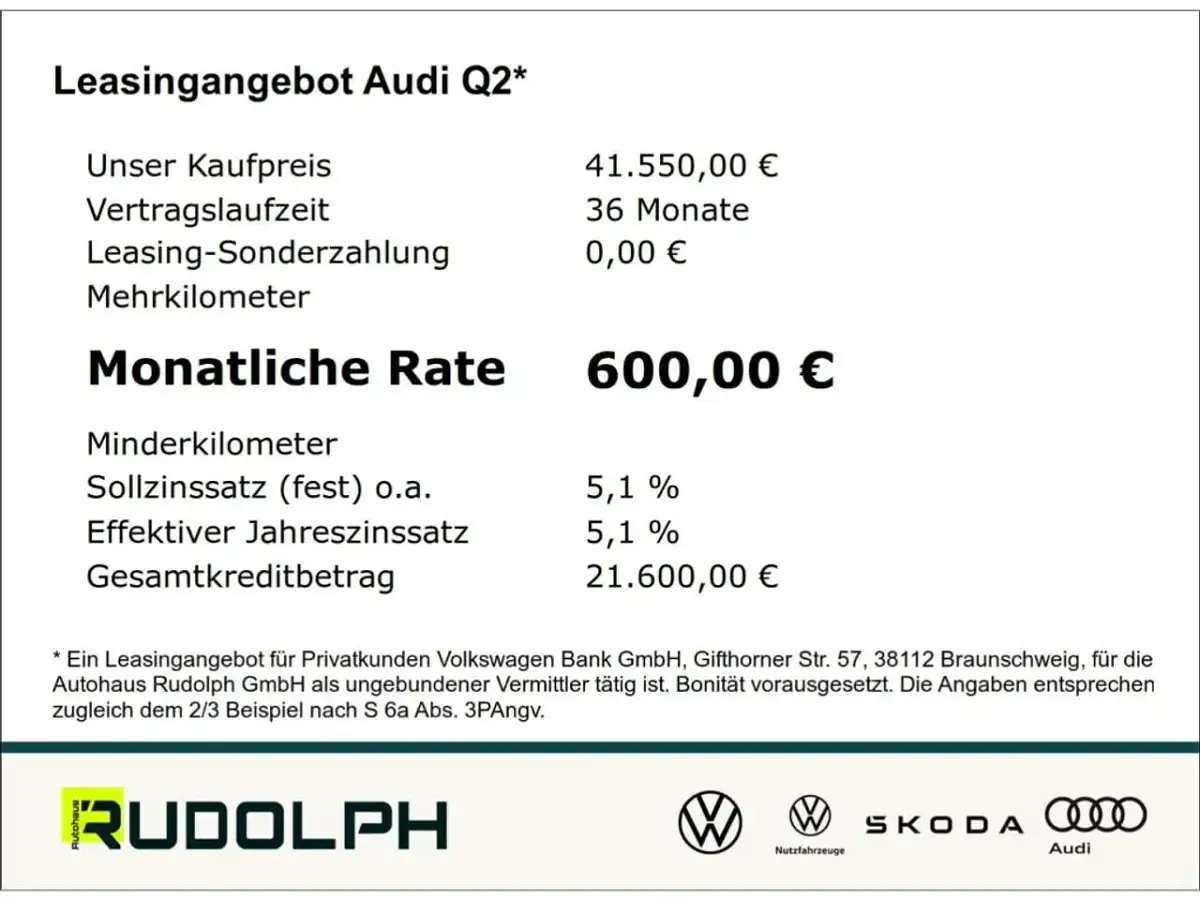 Neu Audi Q2 S-Line 150 PS (110 kW) 2026 Daytonagrau perleffekt SUV