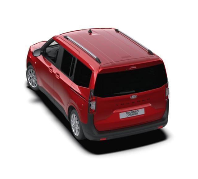 Fantastic red metallic fantastic red metallic fantastic red metallic Neu 2025 Ford Tourneo Courier Van / Kleinbus | 24.247 € (Guter Preis) - Bild 1/3