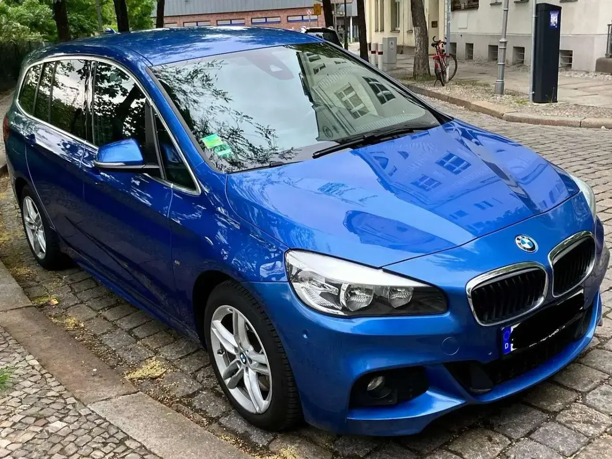 Gebraucht BMW 220 Gran Tourer M Sport 192 PS (141 kW) 2016 Blau Van / Kleinbus