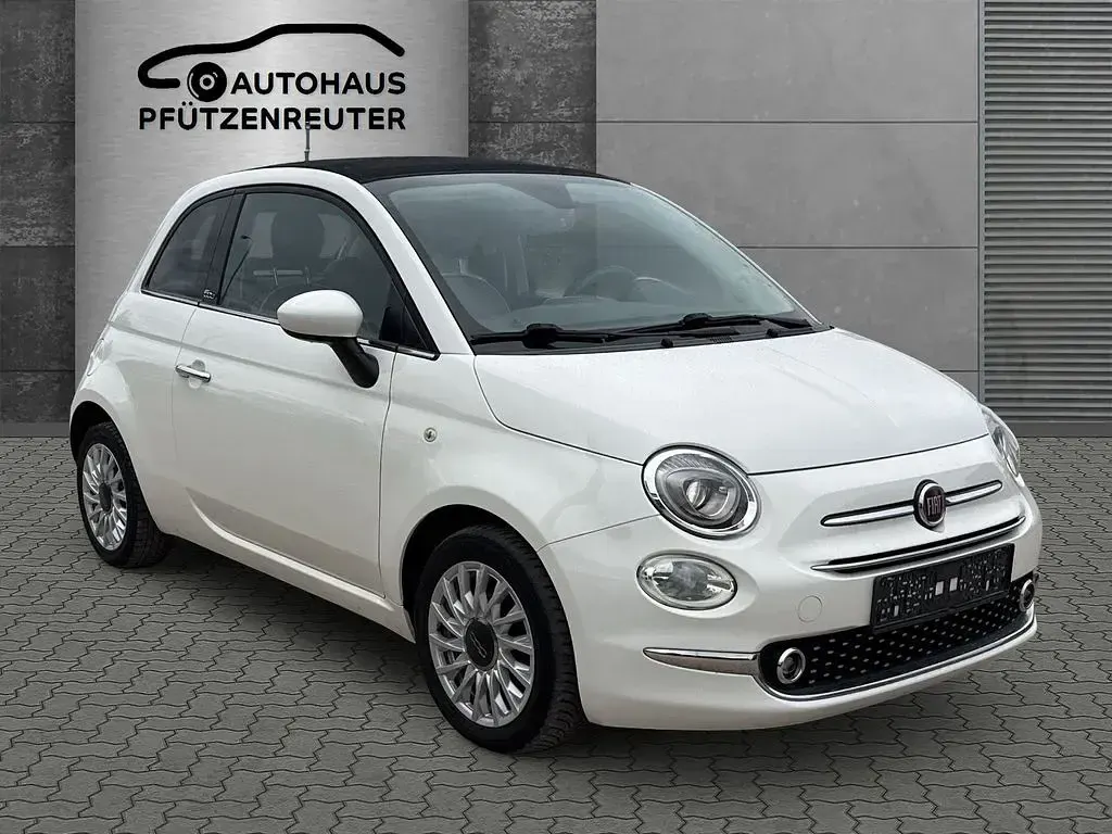 Gebraucht Fiat 500 Lounge 69 PS (50 kW) 2017 Weiß Cabrio