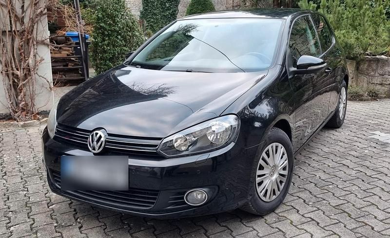 Brugt VW Golf VI 105 HK (77 kW) 2009 Sort Hatchback
