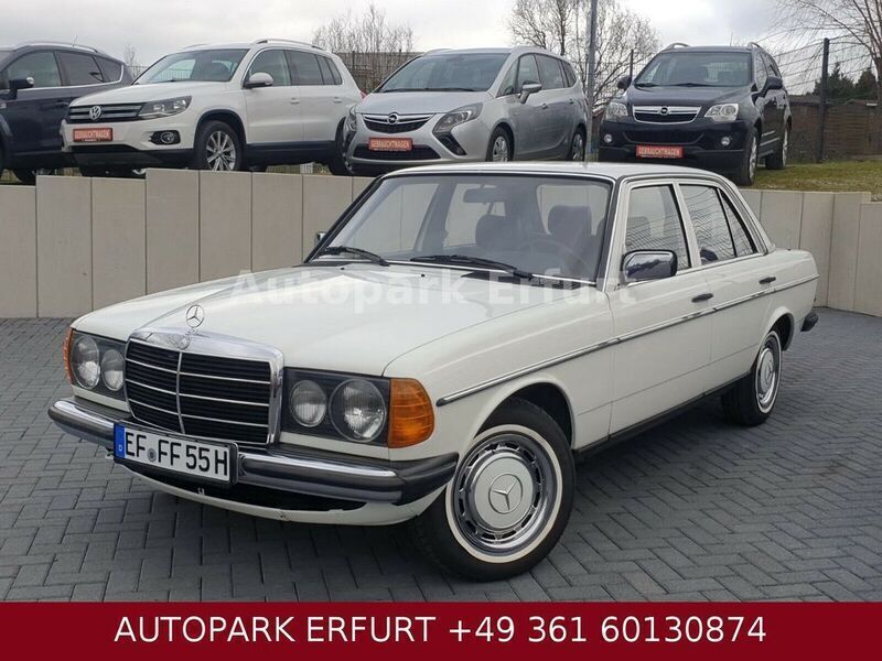 Weiß Gebraucht 1984 Mercedes 200 Limousine | 9.890 € - Bild 1/4