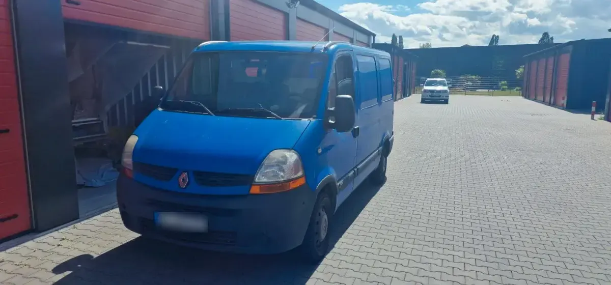 Gebraucht Renault Master 120 PS (88 kW) 2008 Blau Limousine