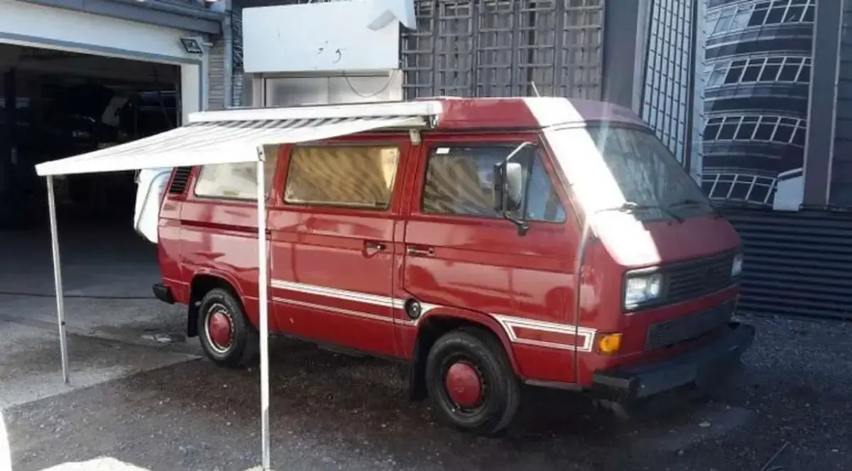 Gebraucht VW T3 California 69 PS (50 kW) 1987 Rot Van