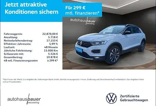 Gebraucht VW T-Roc United 116 PS (85 kW) 2021 SUV
