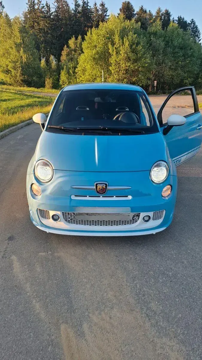 Gebraucht Abarth 500 135 PS (99 kW) 2013 Blau Kleinwagen