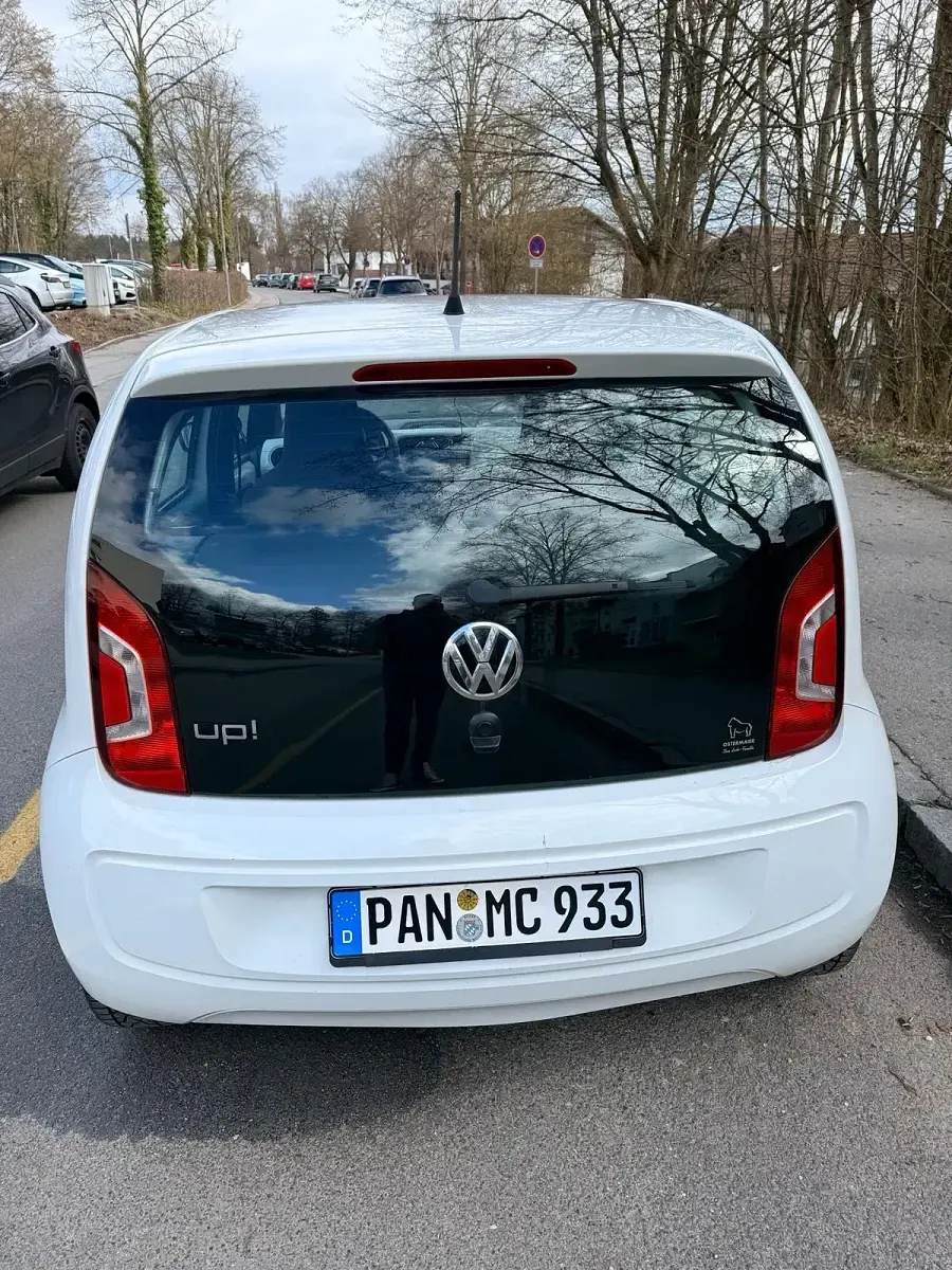 Gebraucht VW up! 60 PS (44 kW) 2015 Weiß Kleinwagen