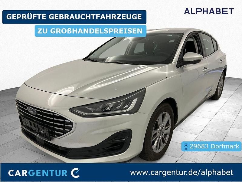 Moondust silber Gebraucht 2023 Ford Focus Titanium Limousine | 17.690 € (Superpreis) - Bild 1/2