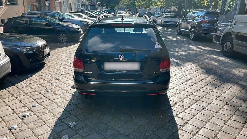 Gebraucht VW Golf V 122 PS (89 kW) 2009 Schwarz Kombi