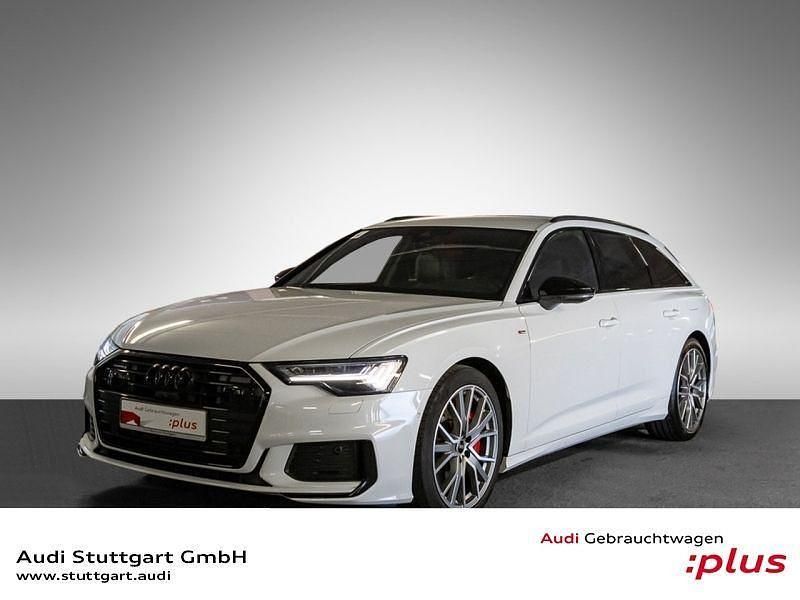 Gletscherweiß metallic Gebraucht 2022 Audi A6 S-Line Kombi | 42.850 € (Fairer Preis) - Bild 1/4
