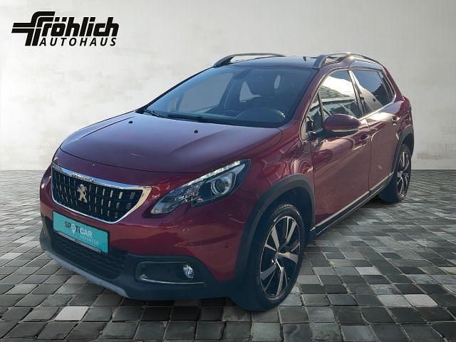 Rot Gebraucht 2019 Peugeot 2008 Allure SUV | 13.990 € (Fairer Preis) - Bild 1/4