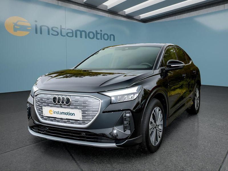 Schwarz Gebraucht 2025 Audi Q4 Sportback e-tron SUV | 45.949 € - Bild 1/4