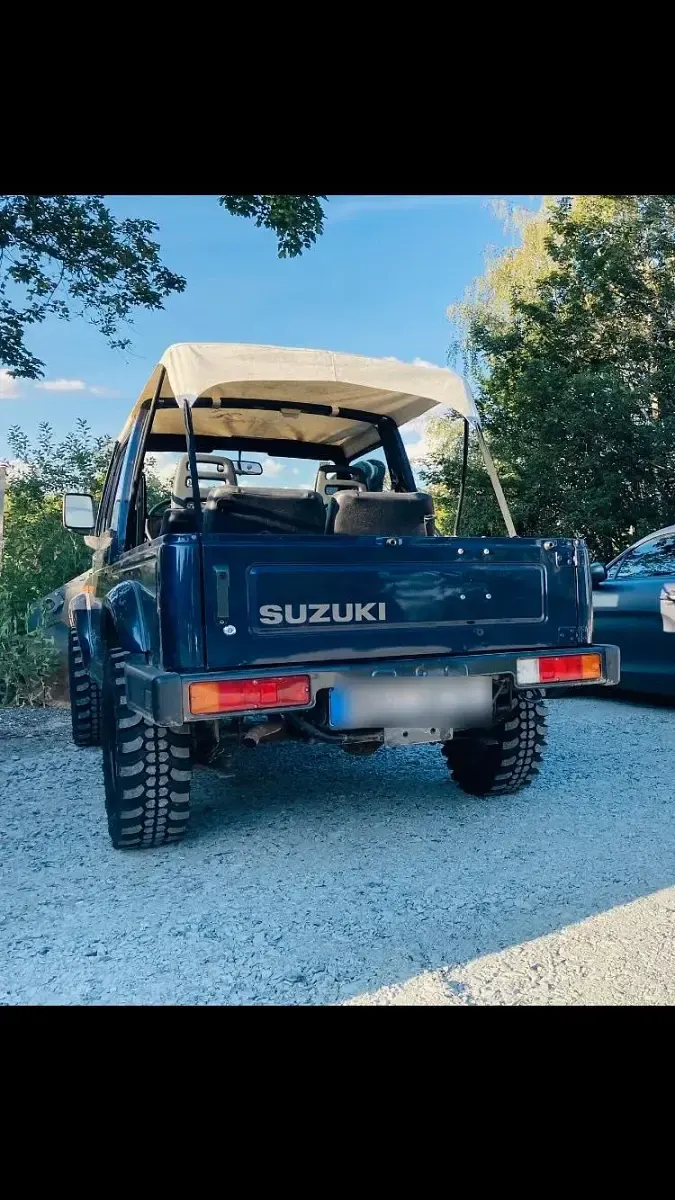 Usata Suzuki Samurai 64 CV (47 kW) 1995 Blu SUV