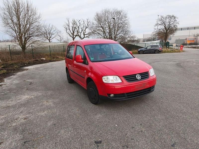 Rot Gebraucht 2010 VW Caddy Team Van / Kleinbus | 4.600 € (Guter Preis) - Bild 1/4