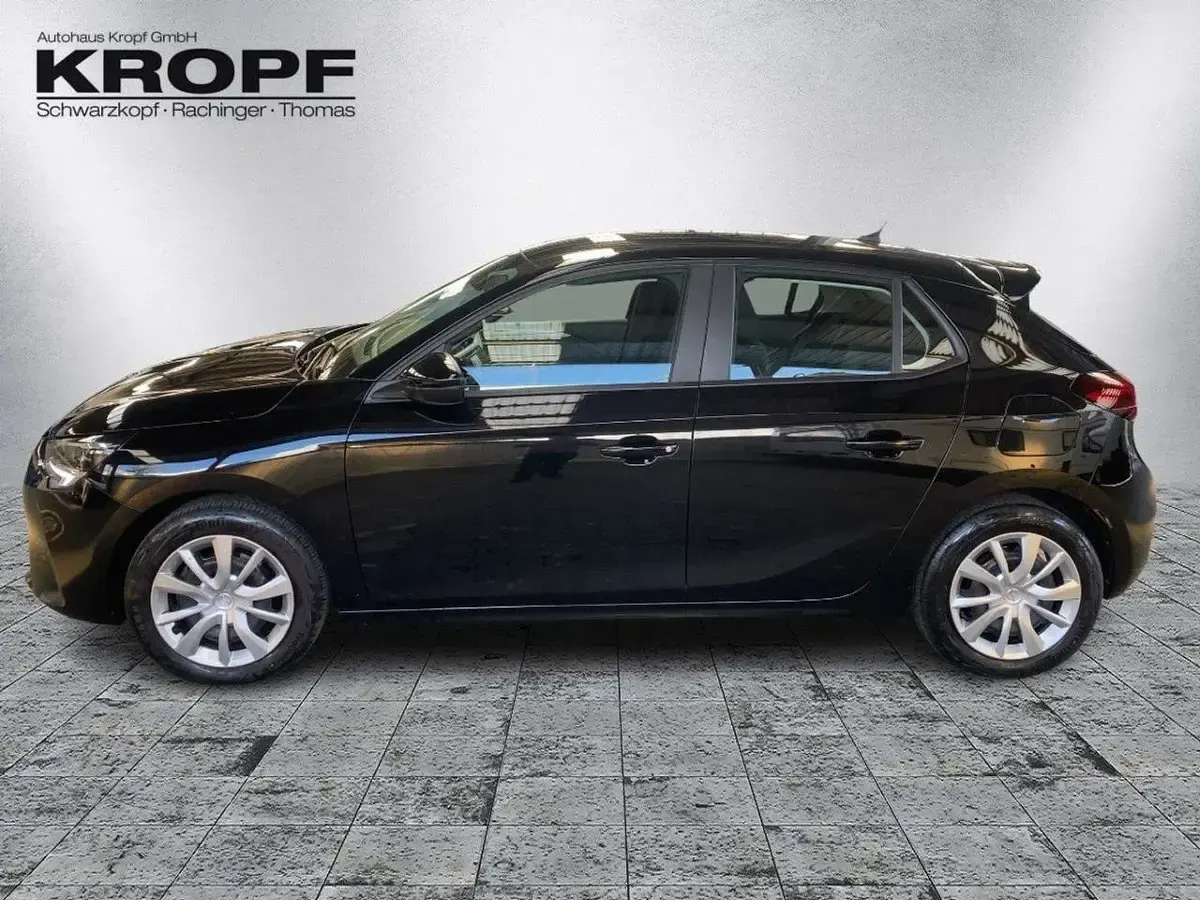 Gebraucht Opel Corsa Edition 101 PS (74 kW) 2023 Diamant schwarz/karbon schwarz Kleinwagen