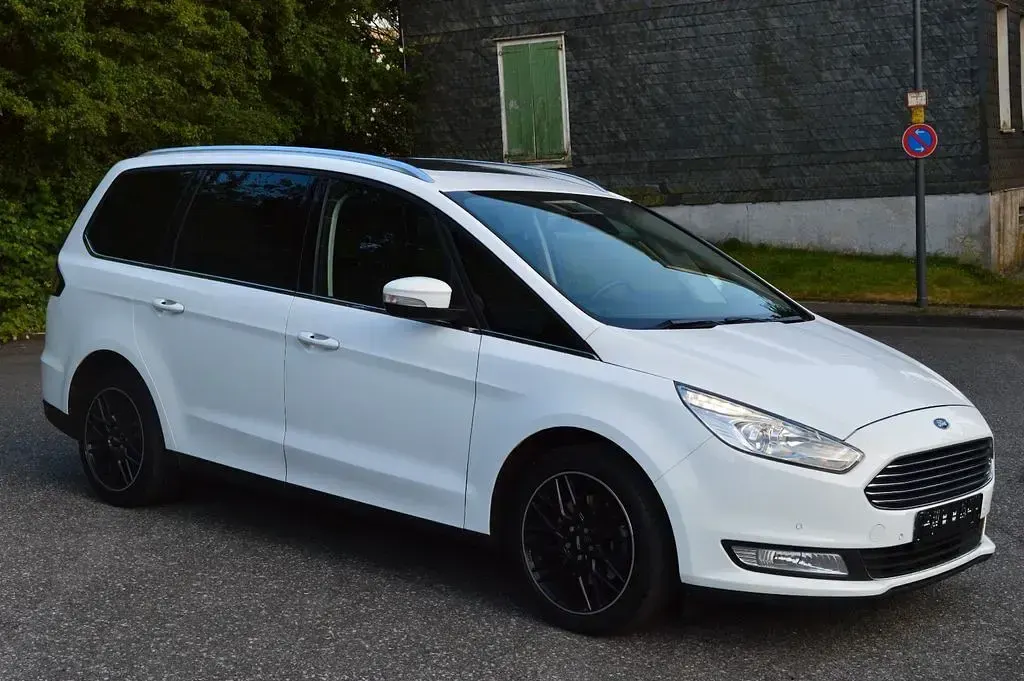 Gebraucht Ford Galaxy Titanium 179 PS (131 kW) 2018 Weiß Van / Kleinbus