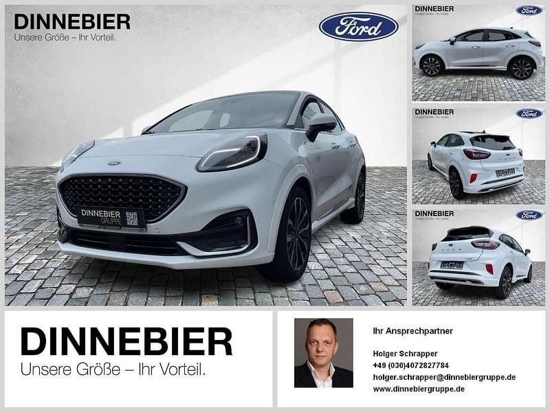 Weiß Gebraucht 2021 Ford Puma Gen-E ST-Line SUV | 22.590 € - Bild 1/4