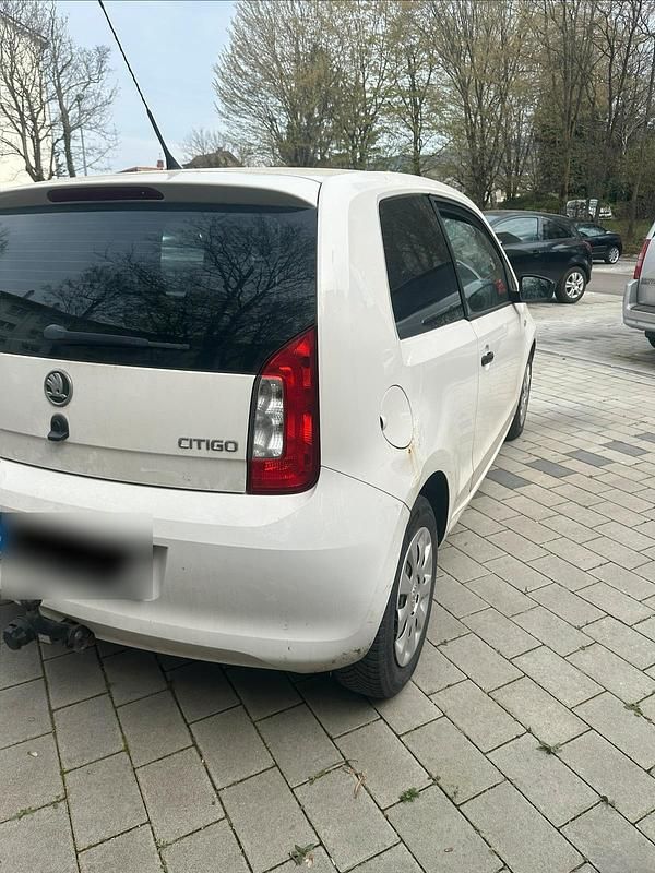 Gebraucht Skoda Citigo 60 PS (44 kW) 2012 Weiß Kleinwagen