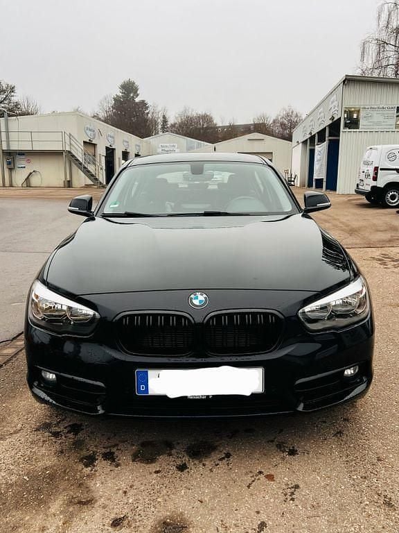 Gebraucht BMW 116 109 PS (80 kW) 2016 Schwarz Kleinwagen