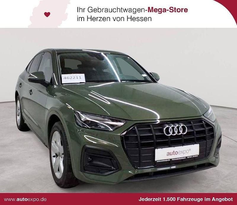 Distriktgrün metallic Gebraucht 2025 Audi Q5 Sportback Advanced SUV | 38.990 € (Superpreis) - Bild 1/4
