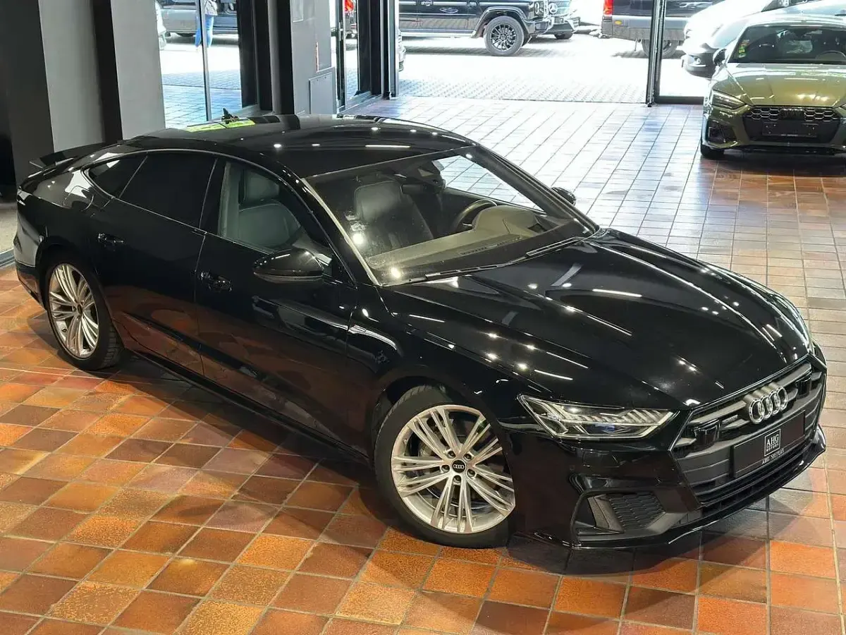 Gebraucht Audi A7 S-Line 286 PS (210 kW) 2021 Mythosschwarz metallic Limousine