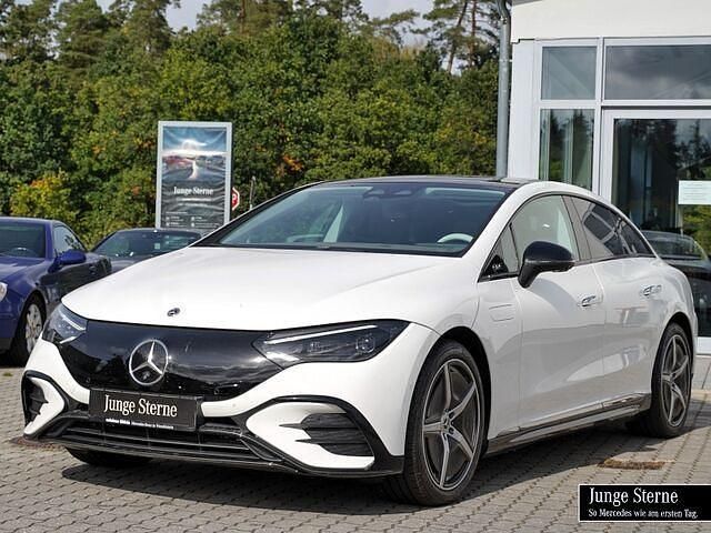 Gebraucht Mercedes EQE350 AMG 214 kW (292 PS) 2023 Weiß Limousine