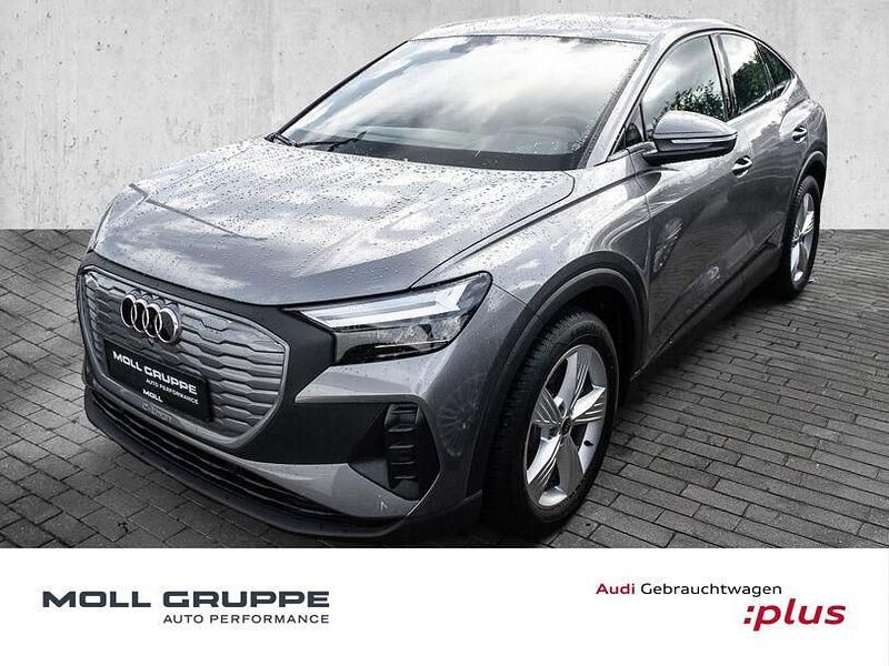 Grau Gebraucht 2022 Audi Q4 e-tron SUV | 26.450 € - Bild 1/4