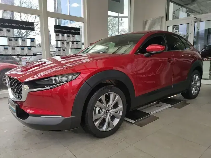 Gebraucht Mazda CX-30 Selection 122 PS (89 kW) 2021 Magmarot SUV