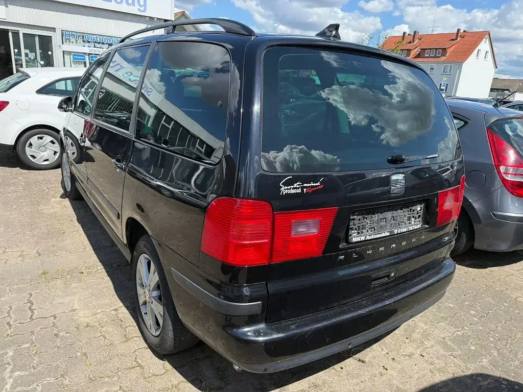 Gebraucht Seat Alhambra Vigo 140 PS (102 kW) 2010 Schwarz Van / Kleinbus
