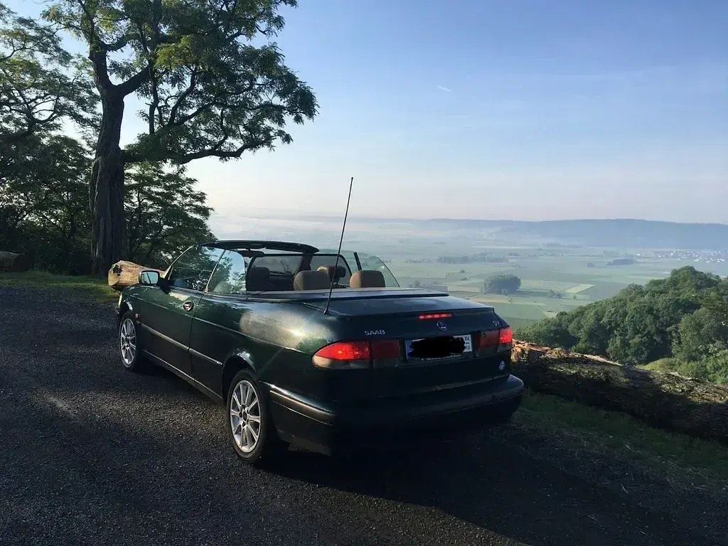 Gebraucht Saab 9-3 Cabriolet 154 PS (113 kW) 1999 Grün Cabrio