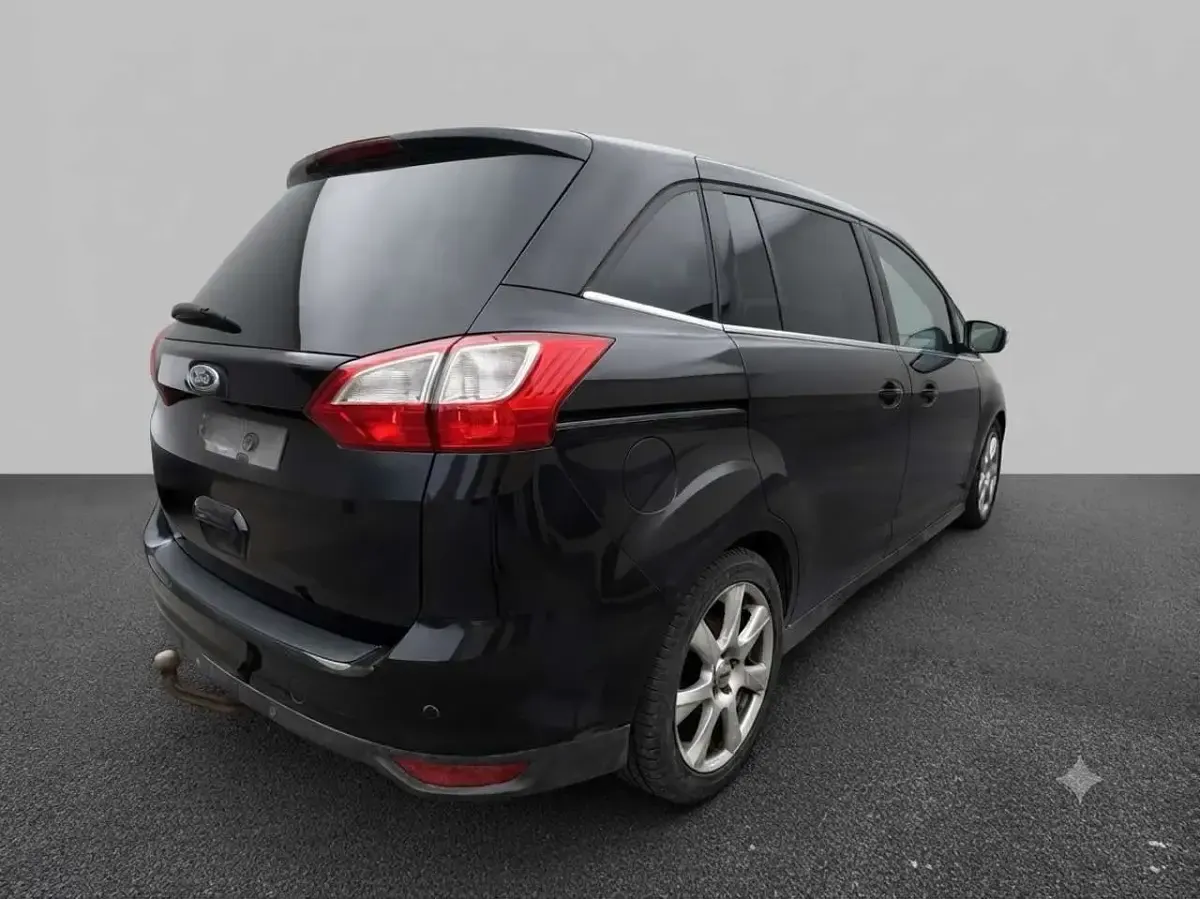 Gebraucht Ford Grand C-Max Titanium 140 PS (102 kW) 2011 Pantherschwarz metallic Van / Kleinbus