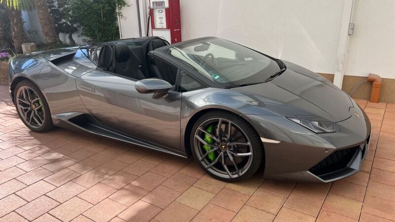 Grau Gebraucht 2017 Lamborghini Huracán Cabrio | 216.500 € (Superpreis) - Bild 1/4